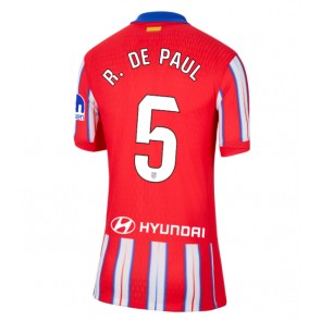 Atletico Madrid Rodrigo De Paul #5 Domaci Dres za Ženska 2024-25 Kratak Rukavima